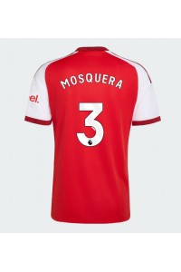 Arsenal Cristhian Mosquera #3 Fotballdrakt Hjemme Klær 2026-27 Korte ermer